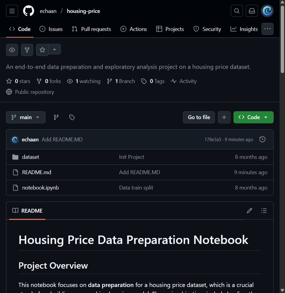 Housing Price Data Screenshot 7