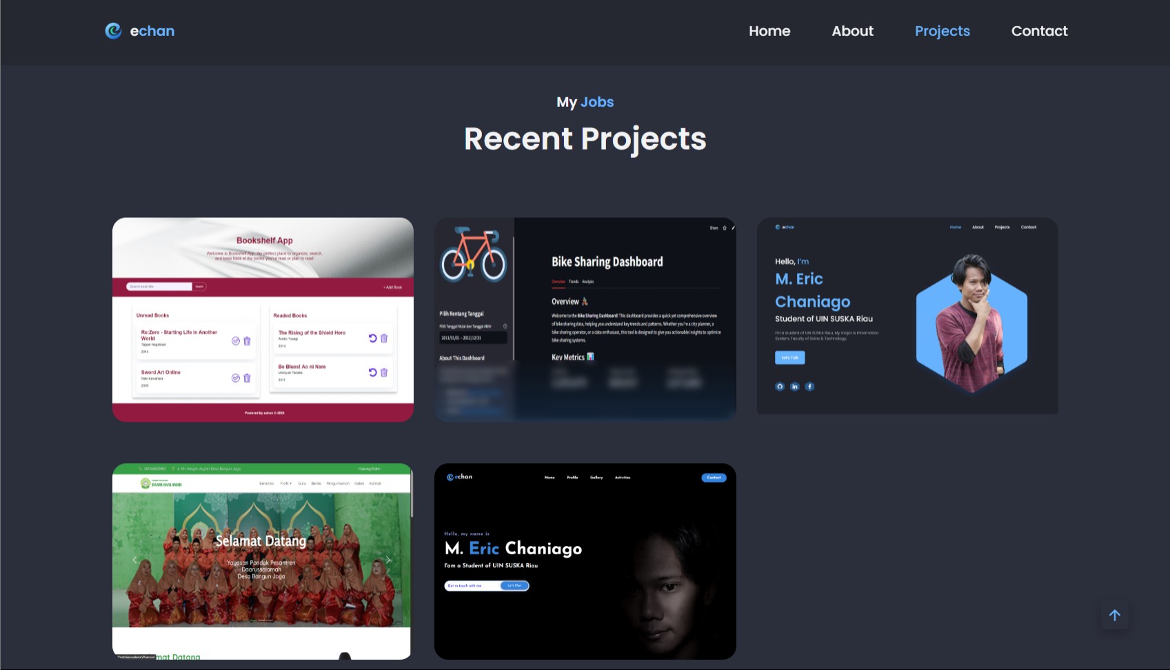 Web Portofolio Screenshot 4